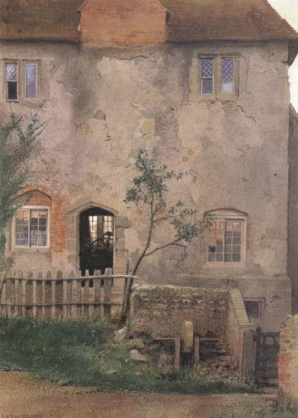 Edward Henry Fahey,RI Old Farm House (mk46) France oil painting art